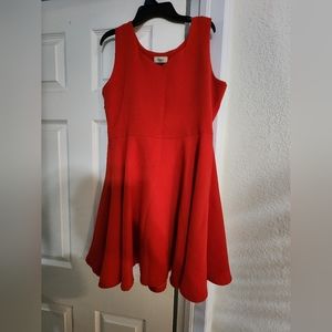 Red dress Trend Society Size L